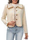 Nueva chaqueta bohemia de encaje de otoño e invierno 2024